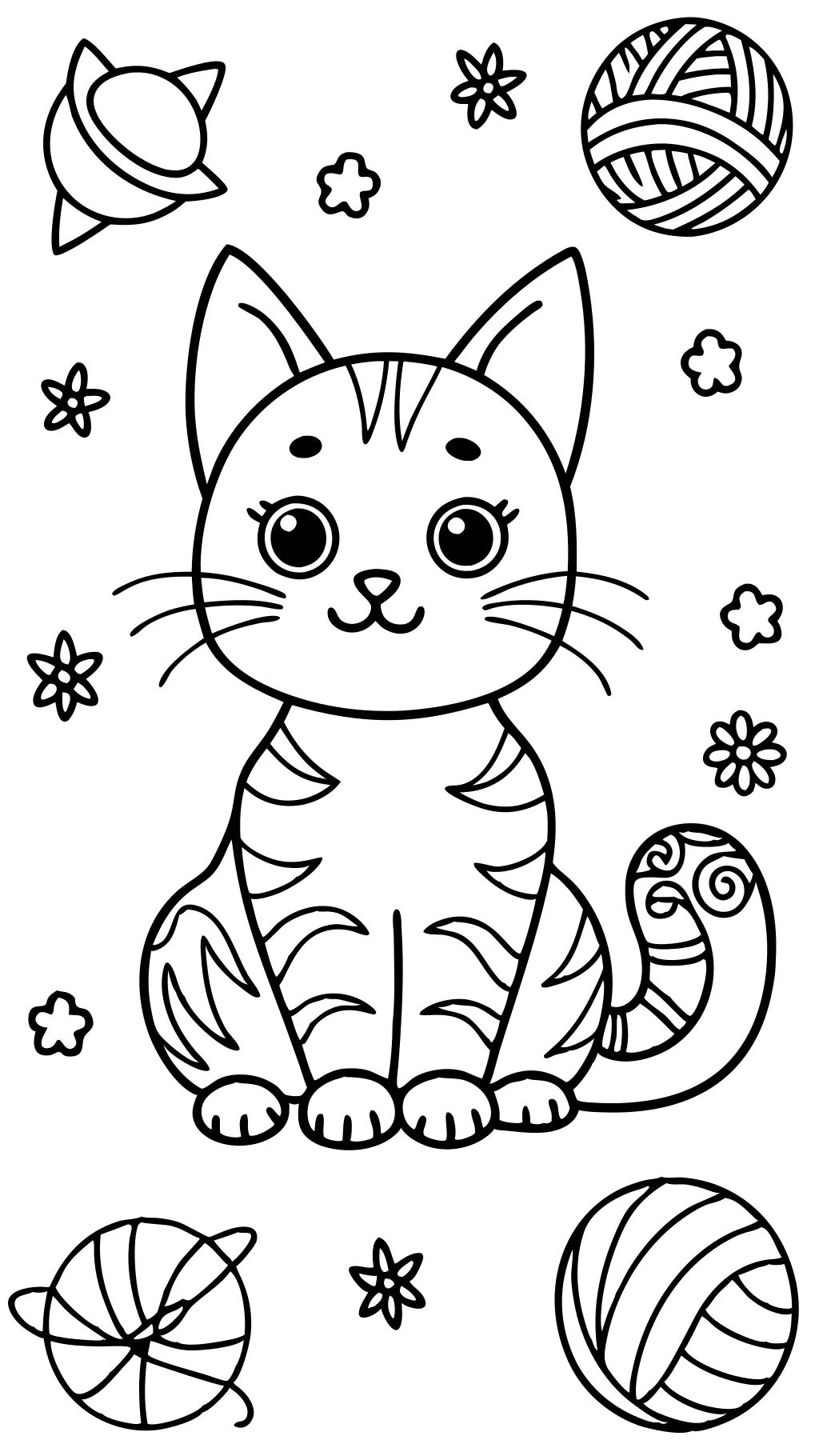 coloriages de chats imprimables gratuits